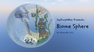 Télécharger Biome Sphere Parkour pour Minecraft 1.12.2